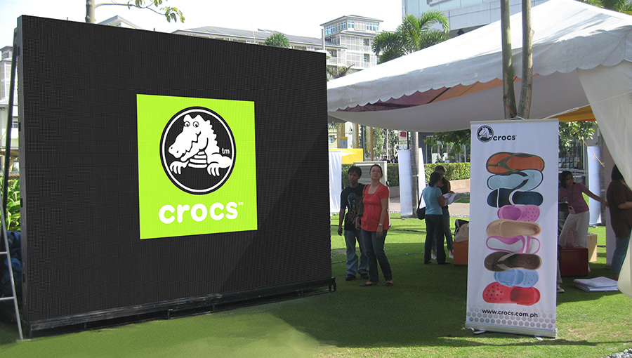 立翔文创 助力美国企业crocs（卡骆驰）品牌在菲律宾的路演